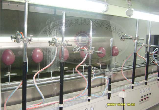 工藝品兩涂?jī)煽咀詣?dòng)噴涂線(xiàn)