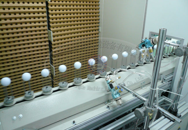 高爾夫球自動(dòng)噴涂線(xiàn) 視頻觀(guān)賞